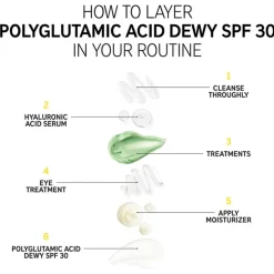 Zonnebrandcrème^The INKEY List Polyglutamic Acid Dewy Sunscreen SPF30