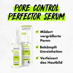Gezichtsverzorging|Dagverzorging^Sante Naturkosmetik Pore Control Skin Perfector Serum