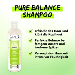 Shampoo|Styling^Sante Naturkosmetik Pure Balans Shampoo