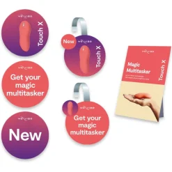 Vibrators|Condooms^We-Vibe Raak X koraal aan