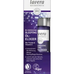 Gezichtsverzorging|Dagverzorging^Lavera Re-Energising Sleeping Oil Elixir