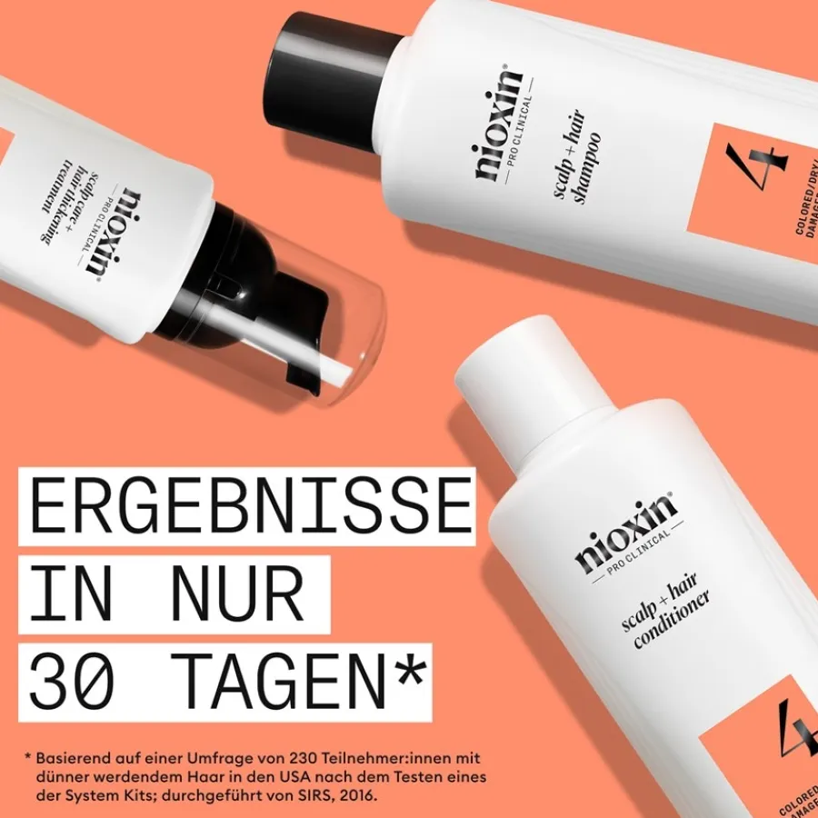Gekleurd Haar^Nioxin Reinigende shampoo, Gekleurd haar Gevorderde uitdunning