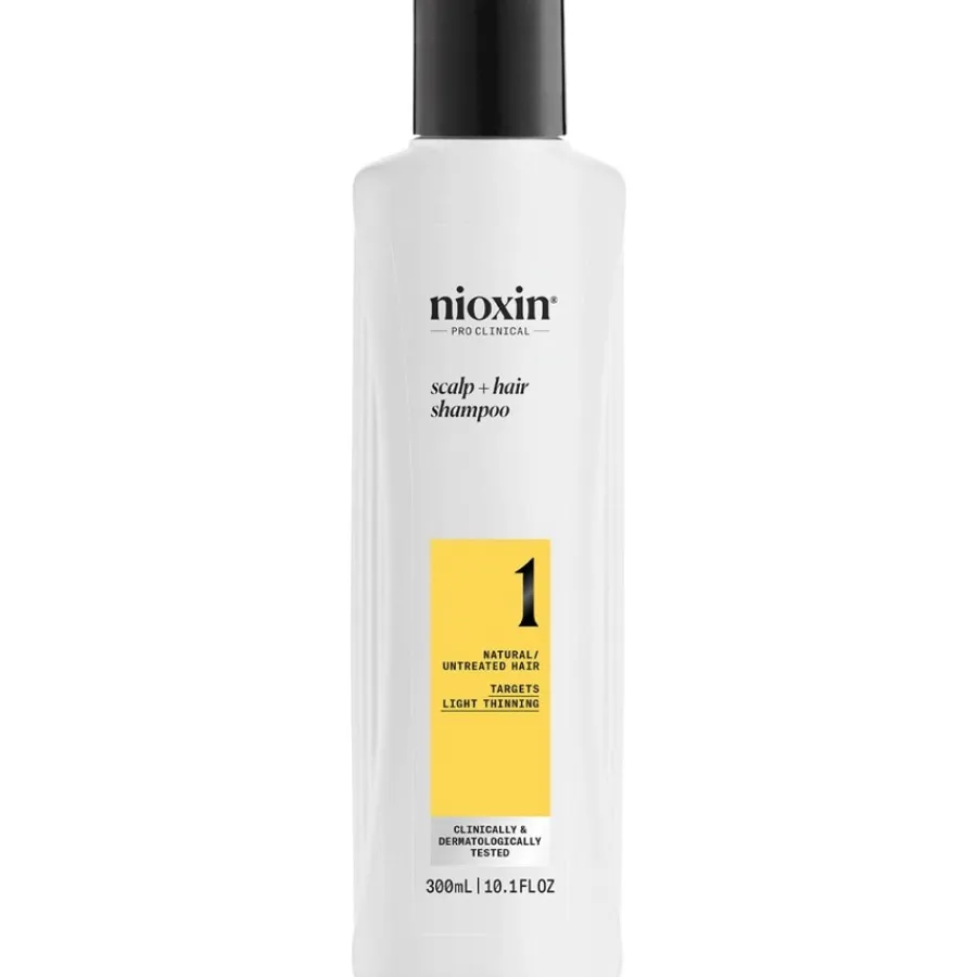 Droog Haar^Nioxin Reinigende shampoo, Natuurlijk haar progressieve uitdunning