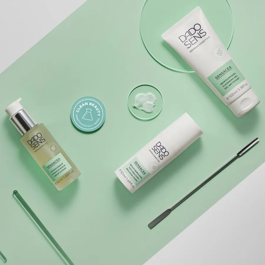 Dado Sens|Gezichtsverzorging^DADO SENS REINIGINGSGEL, - voor overgevoelige huid & couperose