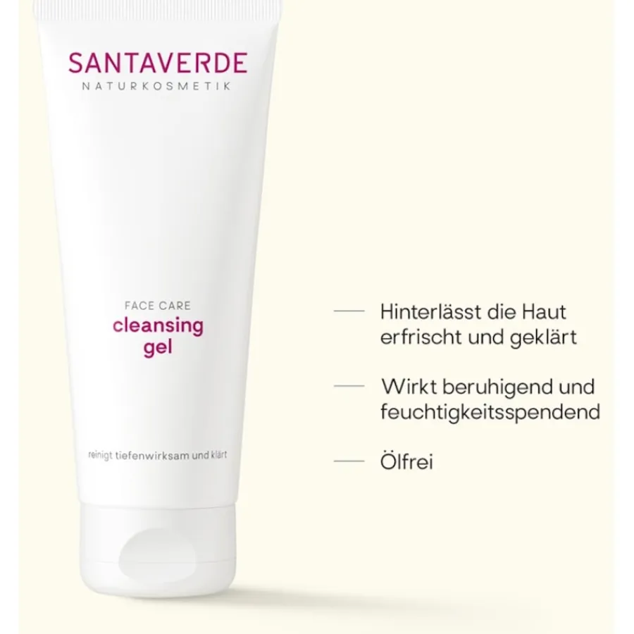 Reiniging|Gezichtsverzorging^Santaverde reinigingsgel, aloë vera