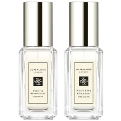 Luxe Herenparfum|Luxe Damesparfum^Jo Malone London Reis Keulen Duo, Pioenroos & Blos Suède + Houtsalie & Zeezout