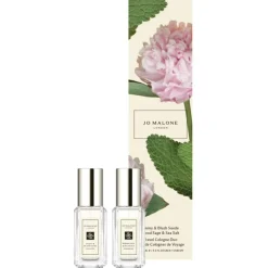 Luxe Herenparfum|Luxe Damesparfum^Jo Malone London Reis Keulen Duo, Pioenroos & Blos Suède + Houtsalie & Zeezout