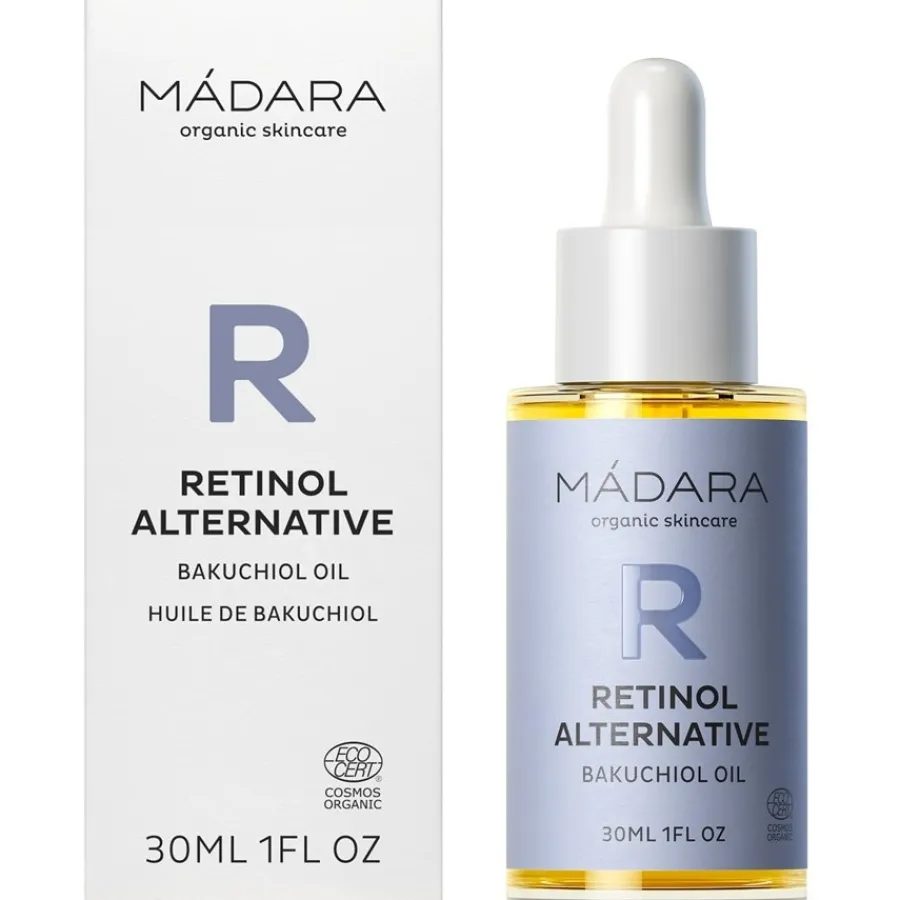 Gezichtsolie|Antirimpelcrème^MÁDARA Retinol Alternatief Plantaardige Bakuchiol Gezichtsolie