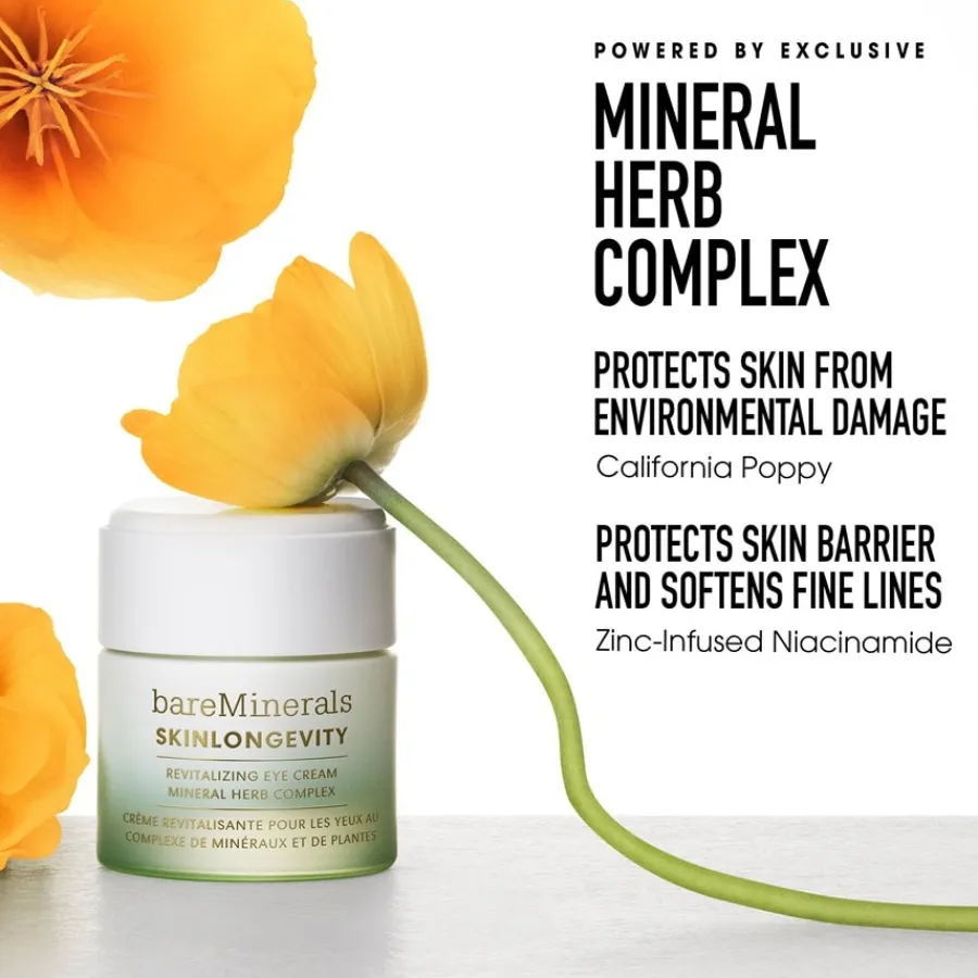 Oogcrème^bareMinerals Revitalizing Eye Cream, SKINLONGEVITY