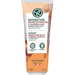 Body Scrub^Yves Rocher Rijke Lichaamsscrub, Biologische sheaboter & biologische calendula