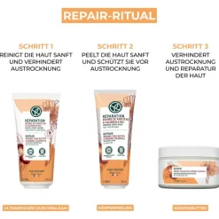 Body Scrub^Yves Rocher Rijke Lichaamsscrub, Biologische sheaboter & biologische calendula