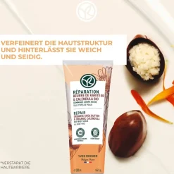 Body Scrub^Yves Rocher Rijke Lichaamsscrub, Biologische sheaboter & biologische calendula