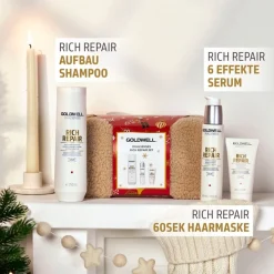 Haarbehandeling Voor Droog Haar|Droog Haar^Goldwell Rijke reparatie X-Mas Set 2025