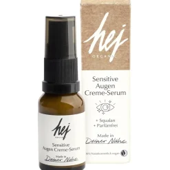 Oogverzorging|Gezichtsverzorging^Hej Organic Sensitive Augen Creme-Serum