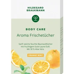 Accessoires Pedicure|Zelfbruinerhandschoenen^Hildegard Braukmann Sinaasappelmunt Aroma frisse doekjes