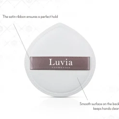 Make-Upsponzen^Luvia Cosmetics Single Makeup Puff