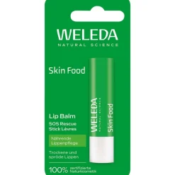 Lipserum|Lipscrub^WELEDA Skin Food Lip Balm