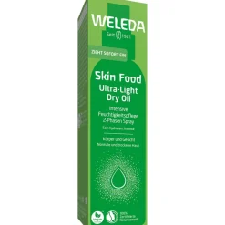 Gezichtsverzorging|Dagverzorging^WELEDA Skin Food Ultra-Light Droge Olie, Lichte, hydraterende 2-fasen spray voor de normale tot droge huid