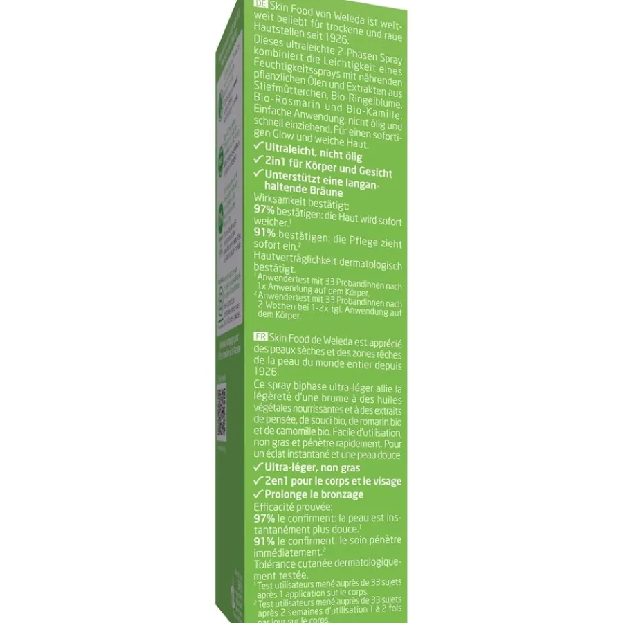 Gezichtsverzorging|Dagverzorging^WELEDA Skin Food Ultra-Light Droge Olie, Lichte, hydraterende 2-fasen spray voor de normale tot droge huid
