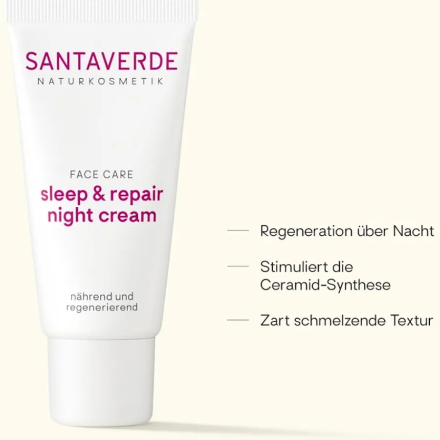 Nachtcrème|Gezichtscrème^Santaverde slaap & herstel nachtcrème