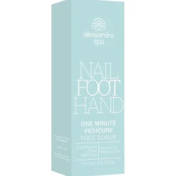 Voetscrub^Alessandro Spa één minuut pedicure voetenscrub