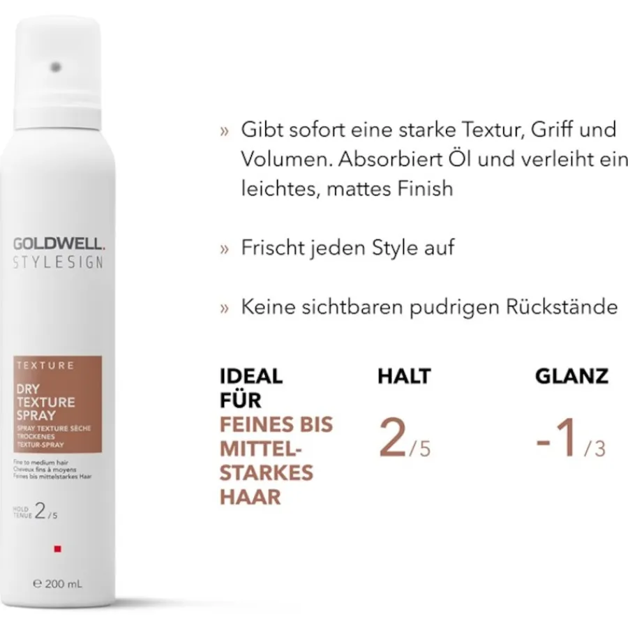 Dun & Steil Haar^Goldwell Stylesign Texture droge textuurspray