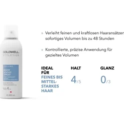Dun & Steil Haar|Uitgroeispray^Goldwell Stylesign Volume Volume Spray
