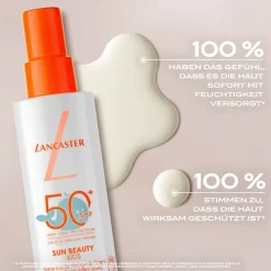 Zonnebrand|Zonnebrandcrème^Lancaster Sun Beauty Spray SPF50 voor kinderen