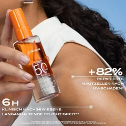 Zonnebrand|Zelfbruiners^Lancaster Sun Beauty Zon Lichaamswater SPF50