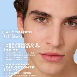 Zonnebrand|Zonnebrandcrème^Lancaster Sun Clear&Tinted Stick SPF50