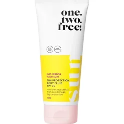 Zonnebrand^One.two.free! Sun Protection Body Fluid SPF 30