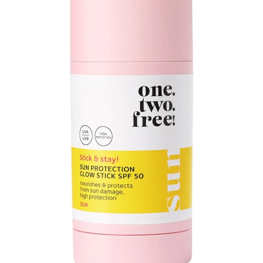Zonnebrand^One.two.free! Sun Protection Glow Stick SPF 50
