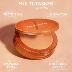 Zonnemake-Up|Zonnebrandcrème^Lancaster Sunlight Compact Cream SPF50