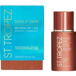 Zelfbruiners^St.Tropez Sunlit Skin Bronzing Tint + Tan