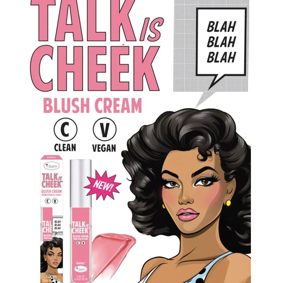 Blush^The Balm Talk is Cheek Crème Blush