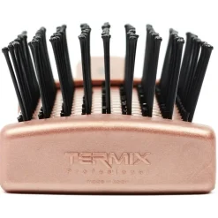 Platte Borstels & Paddle Brushes|Ronde Borstels^TERMIX Thermische Platte Borstel Goud Roos