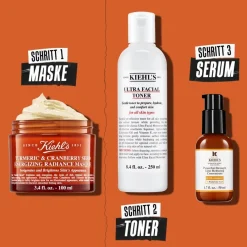 Maskers|Reiniging^Kiehl's Turmeric & Cranberry Seed Energizing Radiance Masque, kurkuma & cranberry-zaad