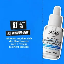 Hyaluronzuurserum|Antirimpelcrème^Kiehl's Ultra Pure High-Potency Serum 1,5% Hyaluronic Acid