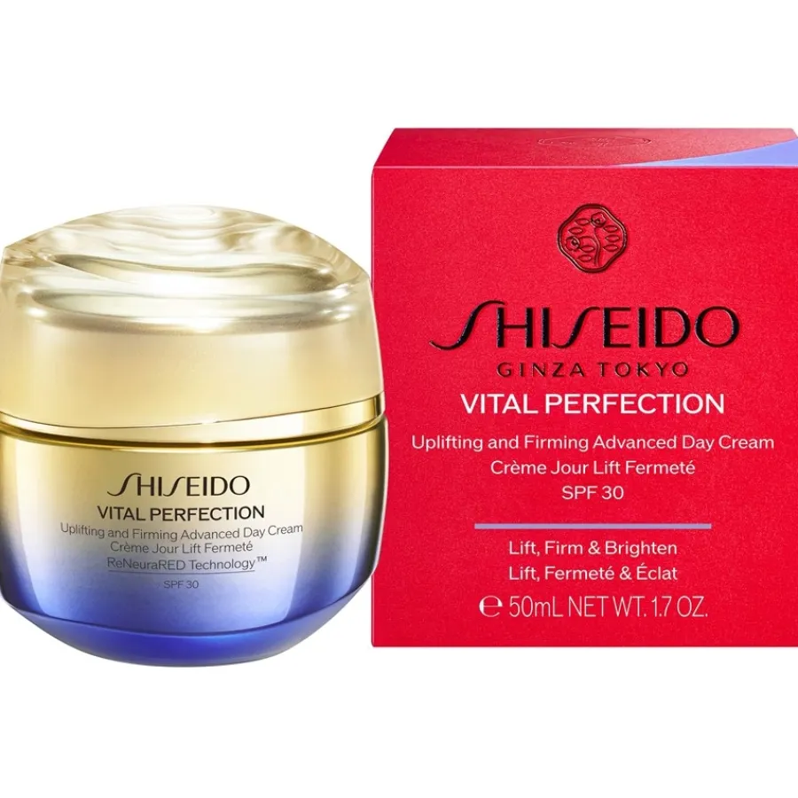 Dagcrème|Antirimpelcrème^Shiseido Uplifting and Firming Advanced Day Cream SPF 30