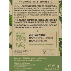 Shampoo^Logona Vaste shampoo hennep & brandnetel