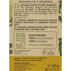 Shampoo^Logona Vaste shampoo hennep & vlierbes