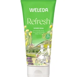 Heren|Hand & Voet^WELEDA Verfrissende douchecrème Citrus, Wek en verfris je zintuigen. Met 100 % natuurlijke geuren