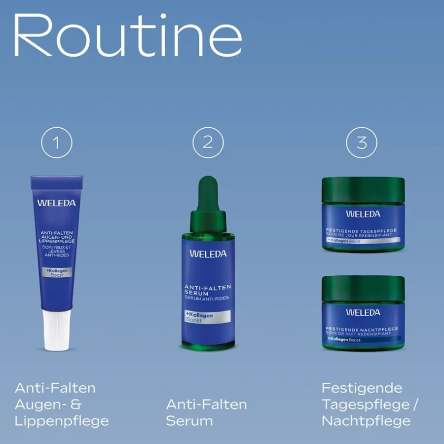 Gezichtsverzorging|Dagverzorging^WELEDA Verstevigende dagverzorging Gentiaan & Edelweiss, Vermindert diepe rimpels & pigmentvlekken