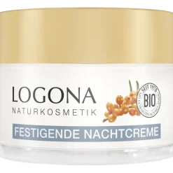 Nachtcrème|Antirimpelcrème^Logona Verstevigende nachtcrème, Leeftijdsbescherming