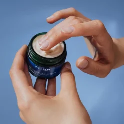 Gezichtsverzorging|Dagverzorging^WELEDA Verstevigende nachtverzorging Blauwe gentiaan & edelweiss, Voedt intensief en vermindert diepe rimpels