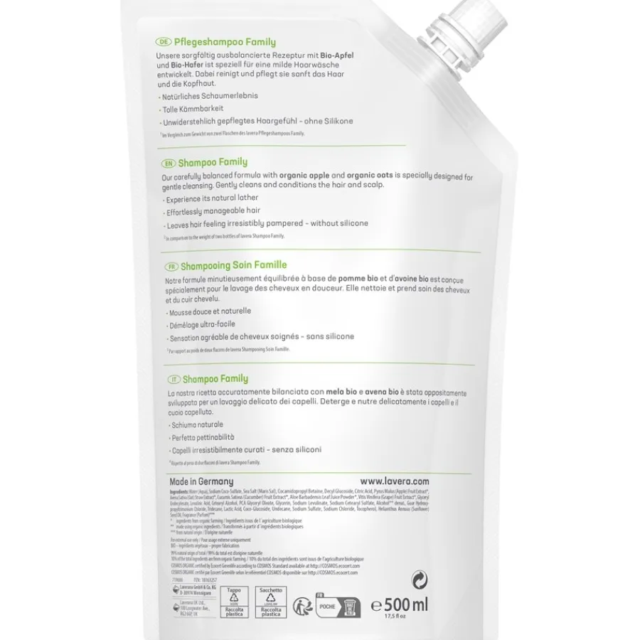 Shampoo|Styling^Lavera Verzorgende shampoo Family