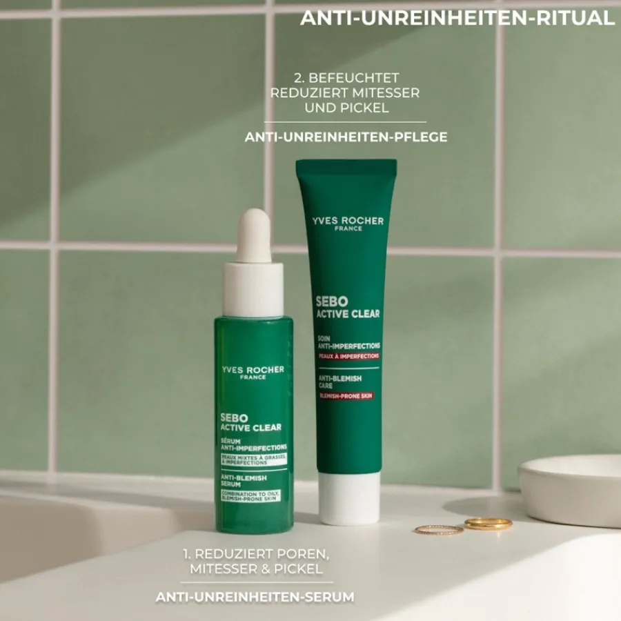 Gezichtsverzorging|Hydraterend Serum^Yves Rocher Verzorging tegen onzuiverheden