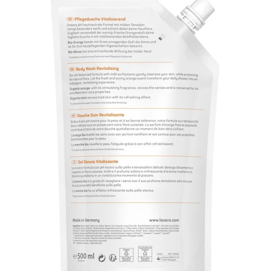Reiniging|Douchegel^Lavera Vitaliserende douchecrème, Biologische sinaasappel & biologische munt