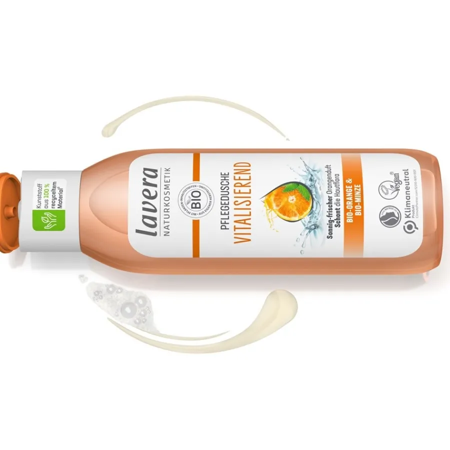 Reiniging|Douchegel^Lavera Vitaliserende douchecrème, Biologische sinaasappel & biologische munt