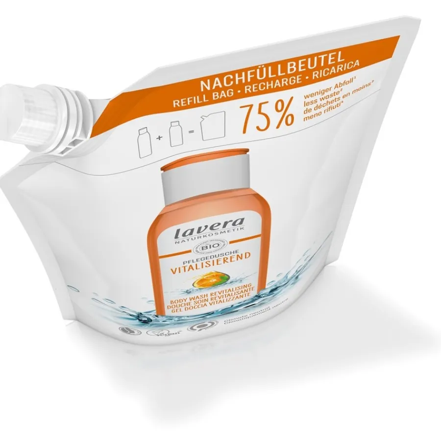 Reiniging|Douchegel^Lavera Vitaliserende douchecrème, Biologische sinaasappel & biologische munt